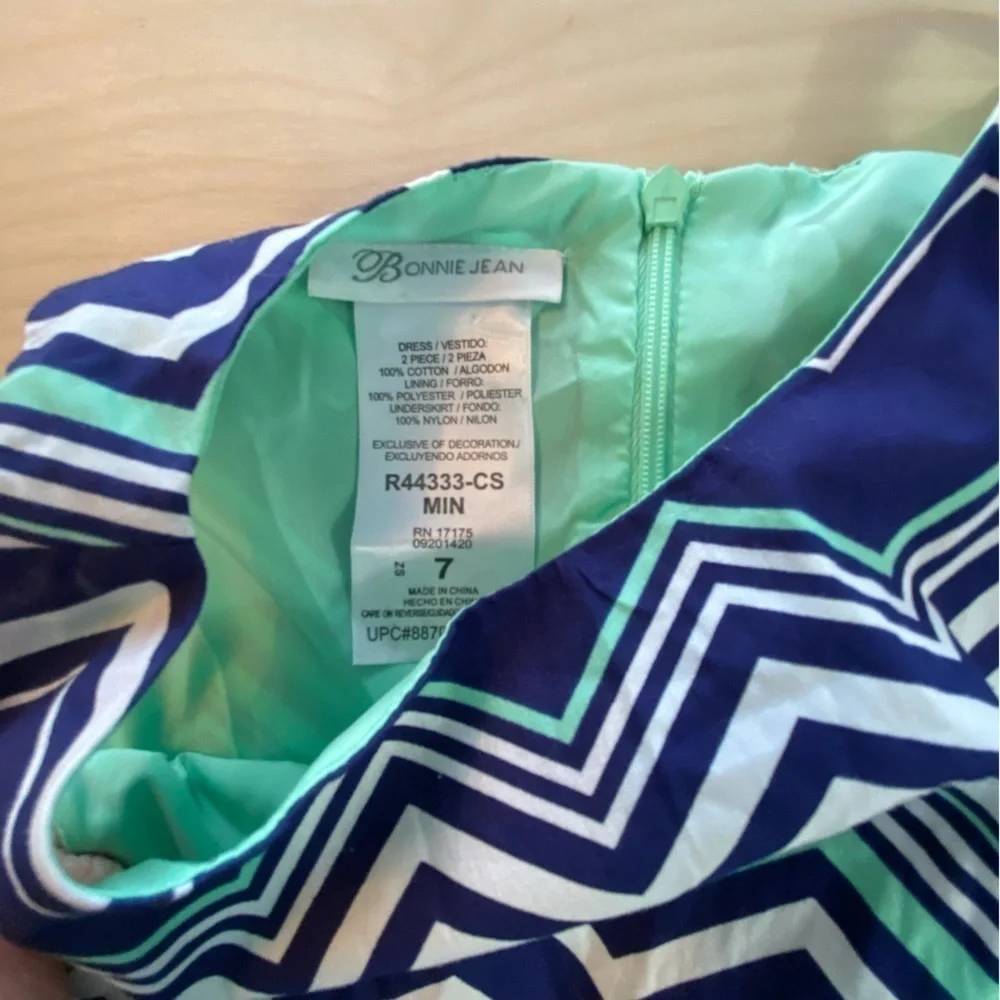 Bonnie Jean Sleeveless Dress size 7 (EK)